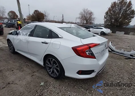 2019 Honda Civic Touring from USA, damaged, VIN JHMFC1F99KX005851